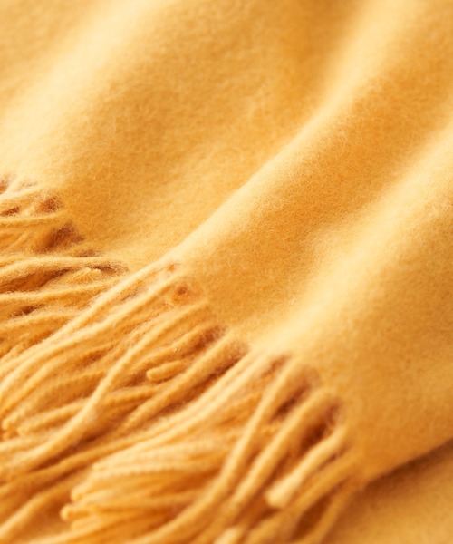 RIVE DROITE（リヴドロワ）の「巻き方次第で色々なアレンジが楽しめる　カシミヤストール（ストール/ショール・レディース・イエロー/アイボリー/グレー/レッド・FREE）」の20枚目の写真