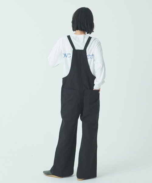 THEATRE PRODUCTS（シアタープロダクツ）の「コットンツイルオーバーオール（サロペット/オーバーオール・レディース・ブラック/ベージュ/パープル・FREE）」の7枚目の写真