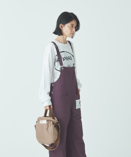 THEATRE PRODUCTS（シアタープロダクツ）の「コットンツイルオーバーオール（サロペット/オーバーオール・レディース・ブラック/ベージュ/パープル・FREE）」の12枚目の写真