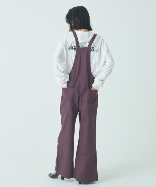 THEATRE PRODUCTS（シアタープロダクツ）の「コットンツイルオーバーオール（サロペット/オーバーオール・レディース・ブラック/ベージュ/パープル・FREE）」の11枚目の写真