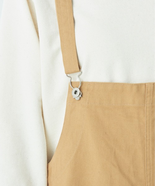 THEATRE PRODUCTS（シアタープロダクツ）の「コットンツイルオーバーオール（サロペット/オーバーオール・レディース・ブラック/ベージュ/パープル・FREE）」の20枚目の写真