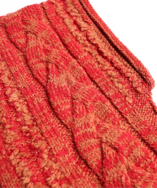 And A(アンドエー)の「AlexanderLeeChang アレキサンダーリーチャン / BIG KNIT VEST ビッグシルエット 配色切り替えケーブルニットベスト / AC062103(ベスト・メンズ・ブラック/グレー/バーガンディー・2/3)」の20枚目の写真