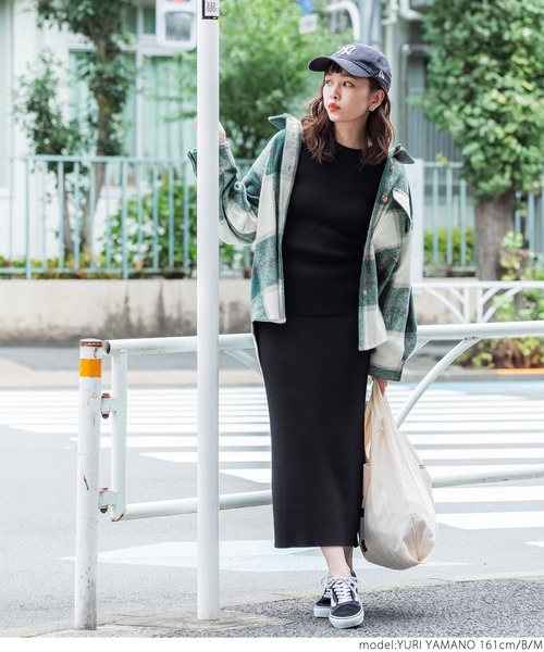 coca（coca）（コカ）の「ビンテージライクチェックジャケット（その他アウター・レディース・ブラウン/ブラック/グリーン/C/B/A・L/M）」の13枚目の写真