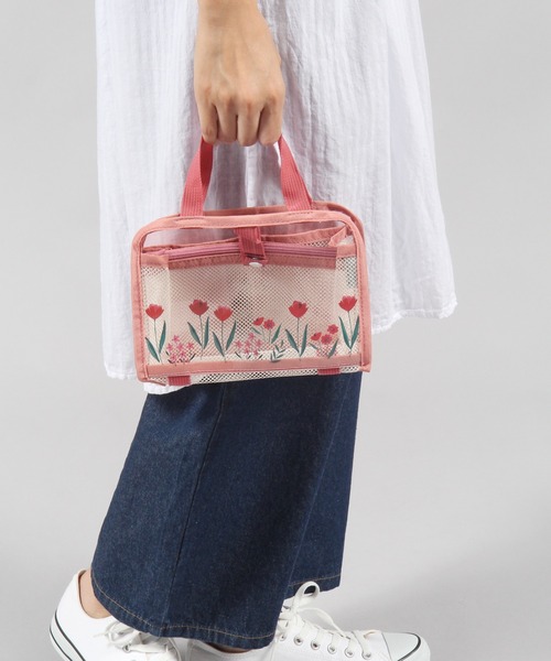 studio CLIP（スタディオクリップ）の「コロニアスパバッグ《TIME OF SCENTS》（エコバッグ/サブバッグ・レディース・グリーン/ピンク・FREE）」の6枚目の写真