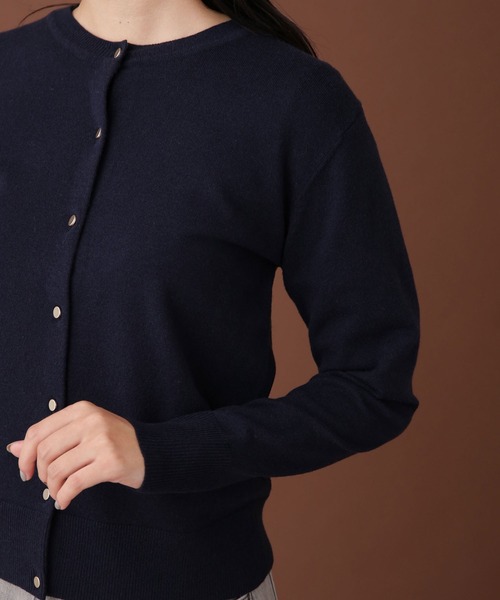 NANO universe（ナノユニバース）の「WEB限定/ゴールドボタンニットアンサンブル 長袖（アンサンブル・レディース・ネイビー/ブルーグリーン/アイボリー・FREE）」の17枚目の写真