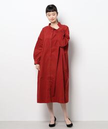 Samansa Mos2 | コーデュロイシャツワンピース(シャツワンピース)