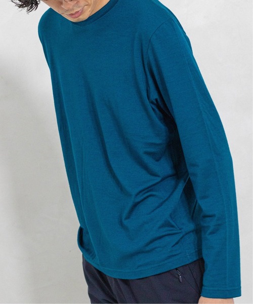 EDIFICE（エディフィス）の「GRANDICH ウール ロングスリーブ ニットソー（Tシャツ/カットソー・メンズ・ホワイト/ブラック/ベージュ/グリーン系その他/ボルドー/マスタード・SMALL/MEDIUM/LARGE）」の14枚目の写真