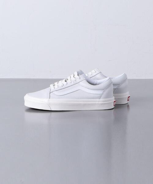 ＜VANS（ヴァンズ）＞OLD SKOOL LTHR ANA スニーカー