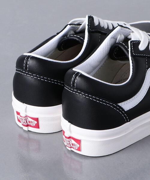 ＜VANS（ヴァンズ）＞OLD SKOOL LTHR ANA スニーカー