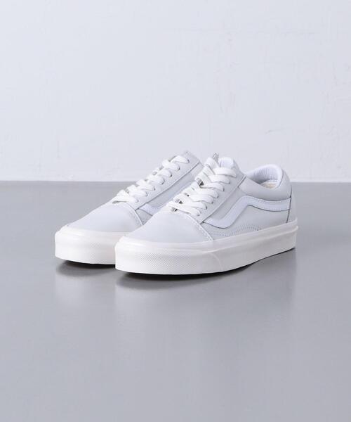 ＜VANS（ヴァンズ）＞OLD SKOOL LTHR ANA スニーカー