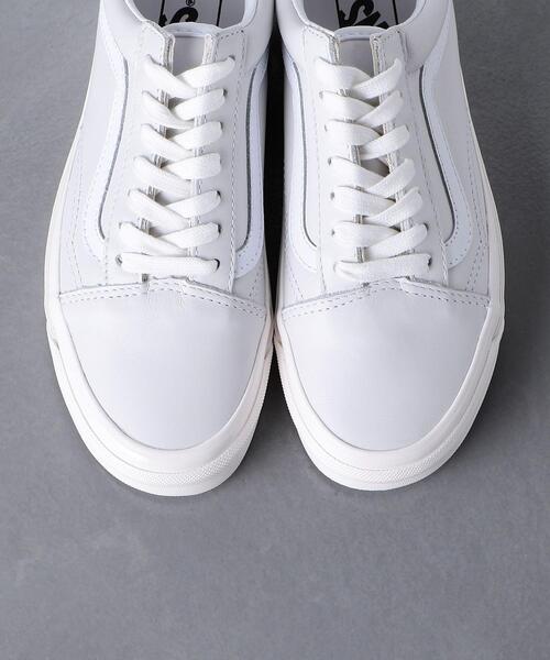 ＜VANS（ヴァンズ）＞OLD SKOOL LTHR ANA スニーカー