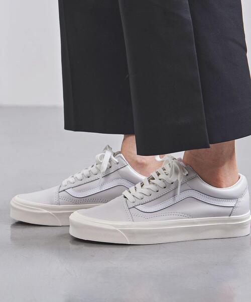 ＜VANS（ヴァンズ）＞OLD SKOOL LTHR ANA スニーカー