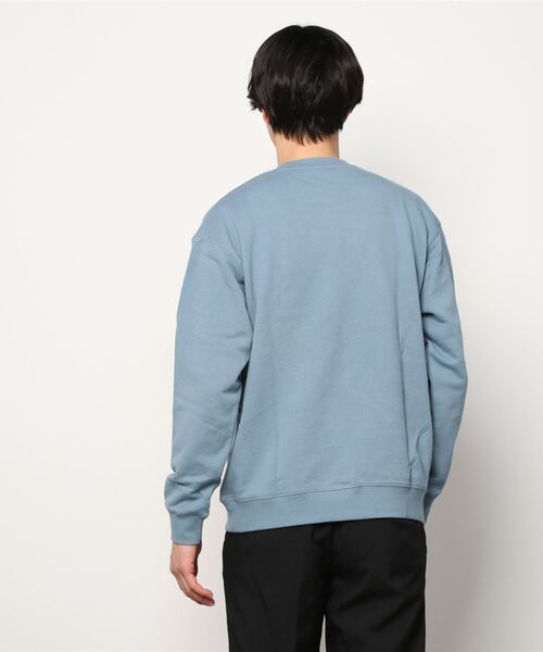 Dickies(ディッキーズ)の「Dickies ディッキーズ ロゴプリント スウェットトレーナー(スウェット・メンズ・ブルー/ベージュ/グレー・M/XL/L)」の7枚目の写真