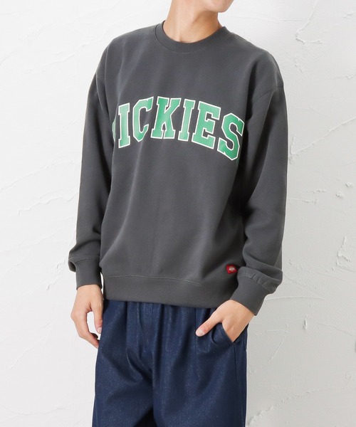 Dickies(ディッキーズ)の「Dickies ディッキーズ ロゴプリント スウェットトレーナー(スウェット・メンズ・ブルー/ベージュ/グレー・M/XL/L)」の16枚目の写真
