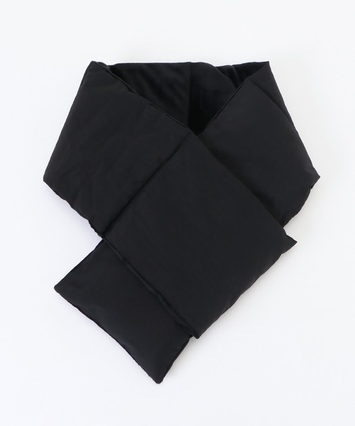 ikka（イッカ）の「ダブルフェイス中綿マフラー（マフラー・レディース・ホワイト/ブラック/グリーン・FREE）」の3枚目の写真