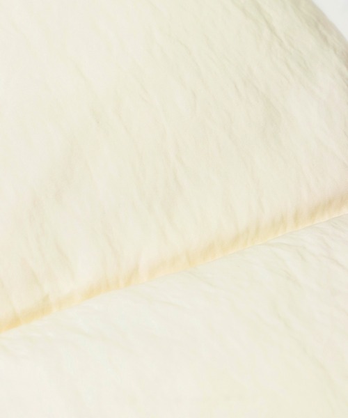 ikka（イッカ）の「ダブルフェイス中綿マフラー（マフラー・レディース・ホワイト/ブラック/グリーン・FREE）」の9枚目の写真