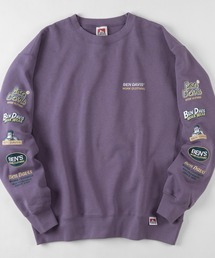 BEN DAVIS（ベンデイビス）の「【BEN　DAVIS/ベンデイビス】ヘビーウエイト 袖刺繍ブランドアイコンスウェット/トレーナー/裏起毛（スウェット・メンズ）」