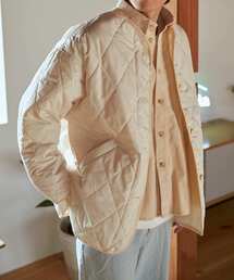 HEYUMM | HEYUMM ノーカラーキルティングショートジャケット(その他アウター)