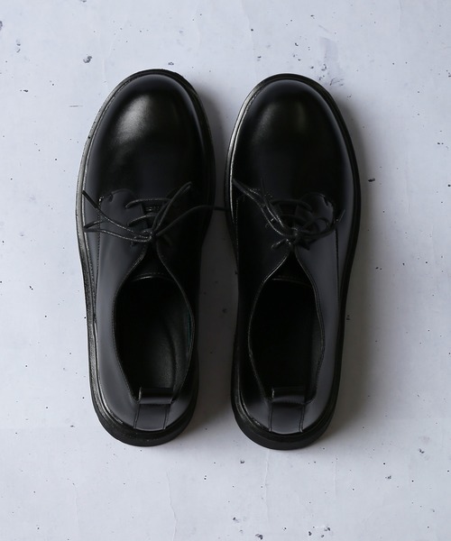 SPINNS（スピンズ）の「プレーントゥポストマンシューズ（ブーツ・メンズ・ブラック・M/L）」の11枚目の写真