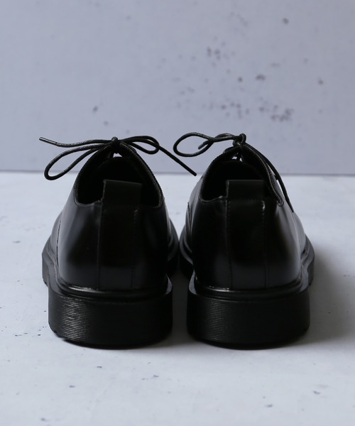 SPINNS（スピンズ）の「プレーントゥポストマンシューズ（ブーツ・メンズ・ブラック・M/L）」の14枚目の写真