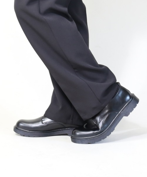 SPINNS（スピンズ）の「プレーントゥポストマンシューズ（ブーツ・メンズ・ブラック・M/L）」の10枚目の写真