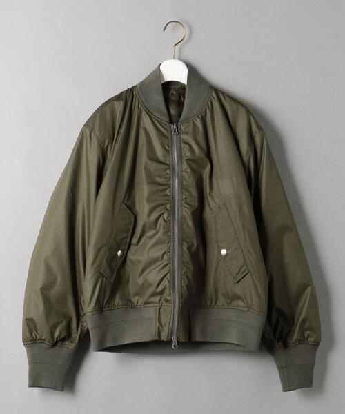 BEAUTY&YOUTH UNITED ARROWS（ビューティーアンドユースユナイテッドアローズ）の「by MA-1 ライナージャケット -3WAY-（MA-1・レディース・ブラック/オリーブ・FREE）」の17枚目の写真