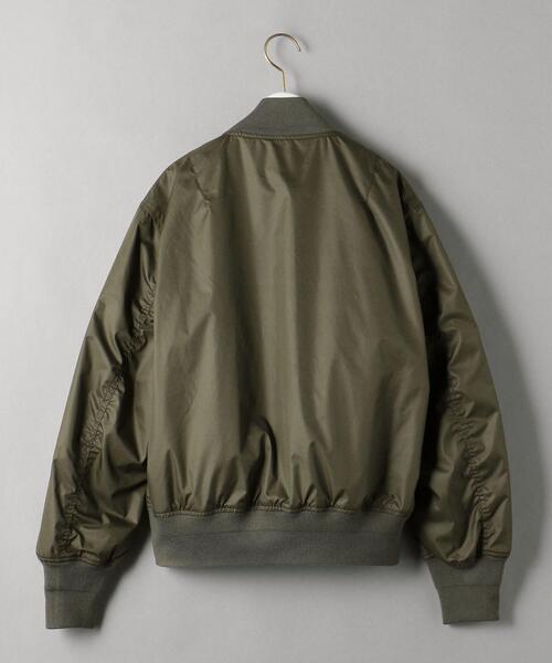 BEAUTY&YOUTH UNITED ARROWS（ビューティーアンドユースユナイテッドアローズ）の「by MA-1 ライナージャケット -3WAY-（MA-1・レディース・ブラック/オリーブ・FREE）」の18枚目の写真