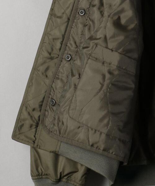 BEAUTY&YOUTH UNITED ARROWS（ビューティーアンドユースユナイテッドアローズ）の「by MA-1 ライナージャケット -3WAY-（MA-1・レディース・ブラック/オリーブ・FREE）」の22枚目の写真