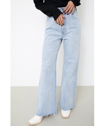 LAGUA GEM | FLOR LOOSE FLARE DENIM(デニムパンツ)