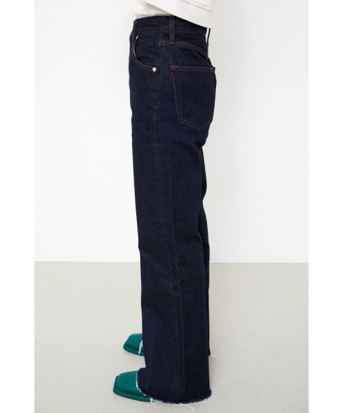 LAGUA GEM(ラグアジェム)の「FLOR LOOSE FLARE DENIM(デニムパンツ・レディース・ワンウォッシュ/ライトブルー・22inch/25inch/24inch/23inch/26inch)」の7枚目の写真
