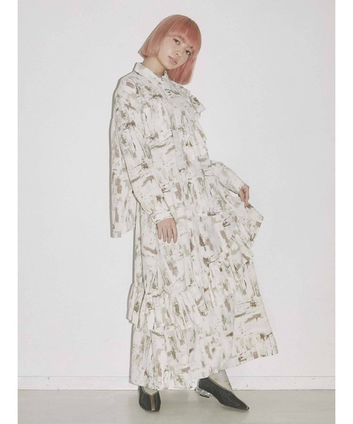 merry jenny（メリージェニー）の「Waterfrontアシメフリルシャツ（シャツ/ブラウス・レディース・ブラウン/ライトブルー/パープル・FREE）」の15枚目の写真