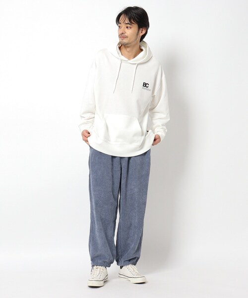 OSAMU GOODS（オサムグッズ）の「◆OSAMU GOODS/オサムグッズ コラボ バックプリント 裏毛フーディー（パーカー・メンズ・ベージュ/アイボリー/グレー・03/02/04）」の15枚目の写真