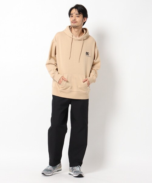 OSAMU GOODS（オサムグッズ）の「◆OSAMU GOODS/オサムグッズ コラボ バックプリント 裏毛フーディー（パーカー・メンズ・ベージュ/アイボリー/グレー・03/02/04）」の9枚目の写真