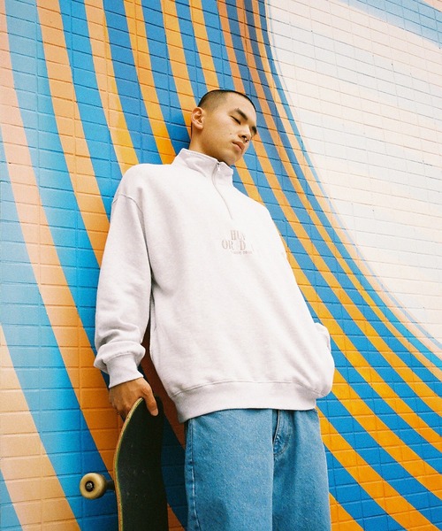 HUF（ハフ）の「HUF OR DIE ZIP FLEECE / HUF ハーフジップ フリース