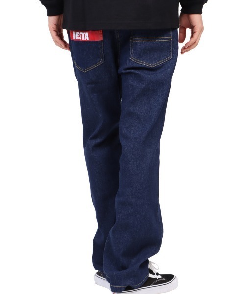 NESTA BRAND（ネスタブランド）の「ワンウォッシュストレッチストレートデニム（デニムパンツ・メンズ・インディゴブルー・L/XL/M/XXL）」の7枚目の写真