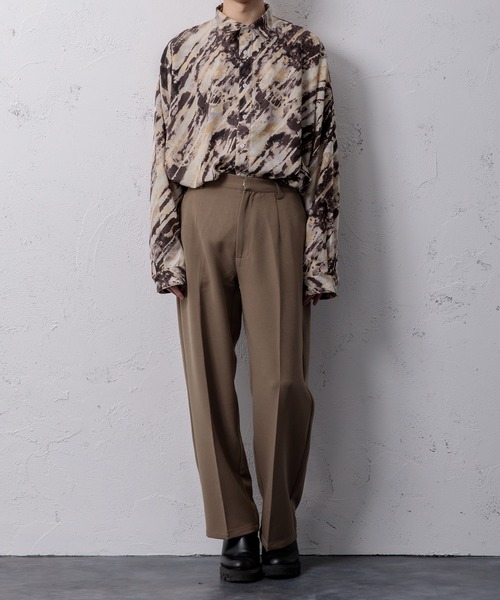 Adoon plain（アドーンプレーン）の「【Adoon plain】タイダイ柄シャツ（シャツ/ブラウス・メンズ・ブラウン系その他/イエロー系その他・MEDIUM/LARGE）」の5枚目の写真