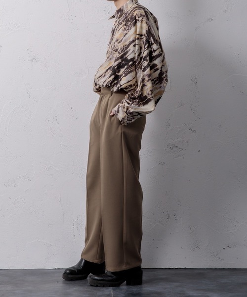 Adoon plain（アドーンプレーン）の「【Adoon plain】タイダイ柄シャツ（シャツ/ブラウス・メンズ・ブラウン系その他/イエロー系その他・MEDIUM/LARGE）」の8枚目の写真