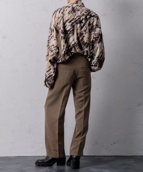 Adoon plain（アドーンプレーン）の「【Adoon plain】タイダイ柄シャツ（シャツ/ブラウス・メンズ・ブラウン系その他/イエロー系その他・MEDIUM/LARGE）」の13枚目の写真