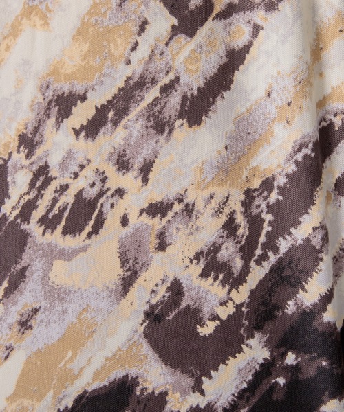 Adoon plain（アドーンプレーン）の「【Adoon plain】タイダイ柄シャツ（シャツ/ブラウス・メンズ・ブラウン系その他/イエロー系その他・MEDIUM/LARGE）」の14枚目の写真