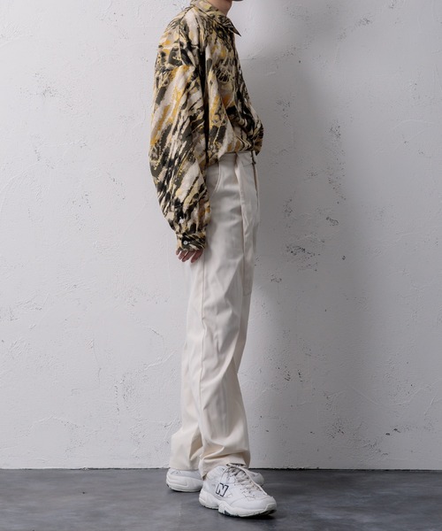 Adoon plain（アドーンプレーン）の「【Adoon plain】タイダイ柄シャツ（シャツ/ブラウス・メンズ・ブラウン系その他/イエロー系その他・MEDIUM/LARGE）」の20枚目の写真