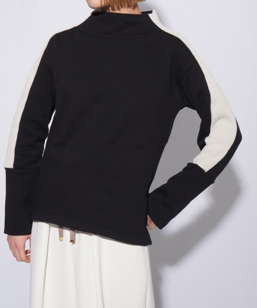 【新品未使用】marka☆ウール　ロンT☆3☆ブラック/ブルー LUCA/LADY LUCK LUCA（ルカ/レディラックルカ）の「LC/LLL モック