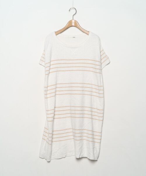 セール ブランド古着 ボーダー柄ニットワンピース ワンピース Gelato Pique ジェラートピケ のファッション通販 Zozoused