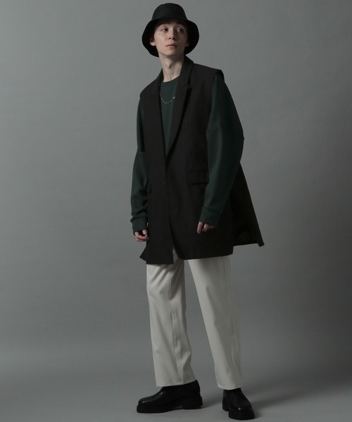 HARE(ハレ)の「カルゼジレ(HARE)(ベスト・メンズ・オフホワイト/ブラック・FREE)」の14枚目の写真