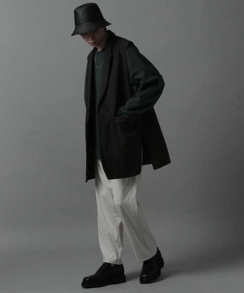 HARE(ハレ)の「カルゼジレ(HARE)(ベスト・メンズ・オフホワイト/ブラック・FREE)」の9枚目の写真