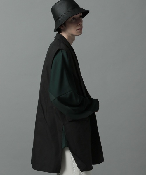 HARE(ハレ)の「カルゼジレ(HARE)(ベスト・メンズ・オフホワイト/ブラック・FREE)」の3枚目の写真