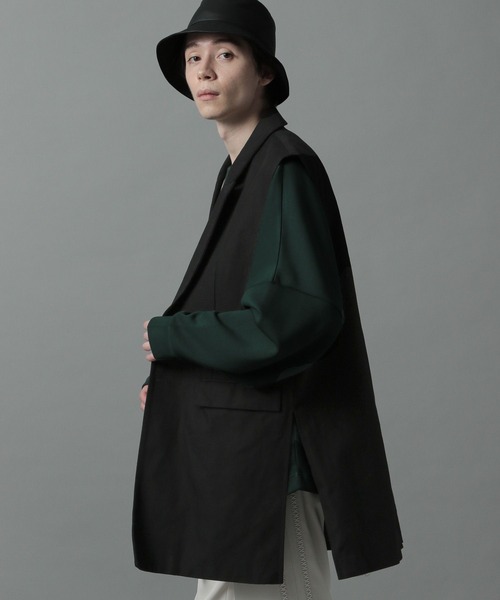 HARE(ハレ)の「カルゼジレ(HARE)(ベスト・メンズ・オフホワイト/ブラック・FREE)」の12枚目の写真