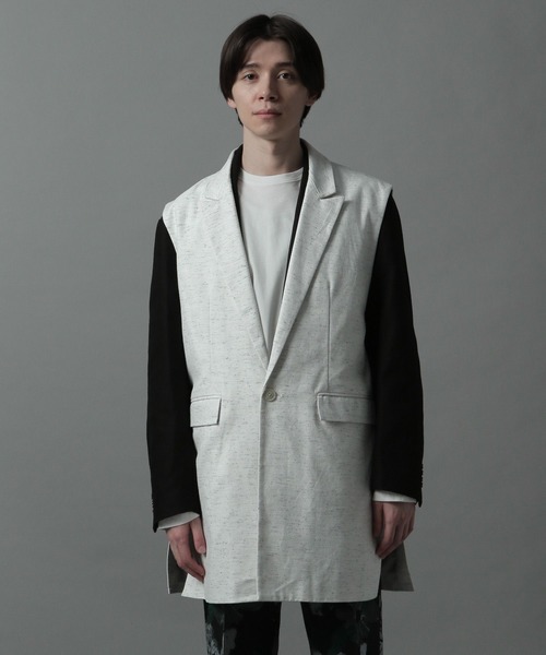 HARE(ハレ)の「カルゼジレ(HARE)(ベスト・メンズ・オフホワイト/ブラック・FREE)」の16枚目の写真