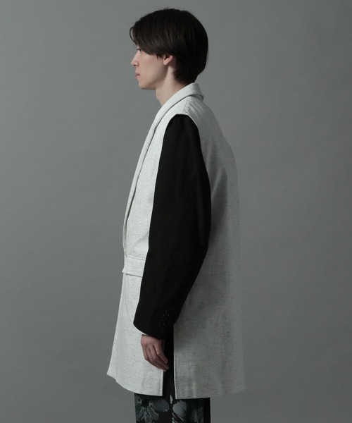 HARE(ハレ)の「カルゼジレ(HARE)(ベスト・メンズ・オフホワイト/ブラック・FREE)」の7枚目の写真