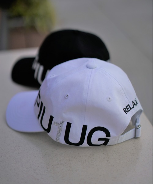 1piu1uguale3 RELAX(ウノピュウノウグァーレトレリラックス)の「【別注】1PIU1UGUALE3 RELAX/ウノピゥ ウノ ウグァーレ トレ リラックス/ ラインストーンCAP(キャップ・メンズ・ホワイト/ブラック・FREE)」の3枚目の写真