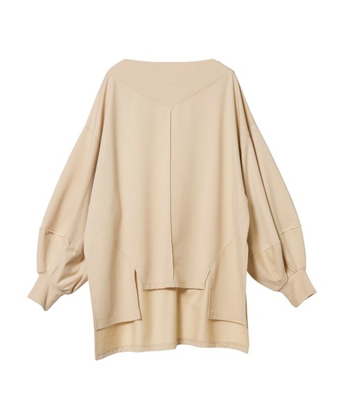 OSMOSIS（オズモーシス）の「ボリュームスリーブプルオーバー（スウェット・レディース・ブラック/ライトカーキ/ライトベージュ・ONE SIZE）」の20枚目の写真